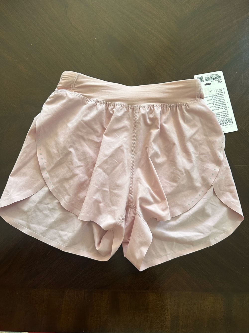 lululemon athletica Light Pink Layered Running Shorts